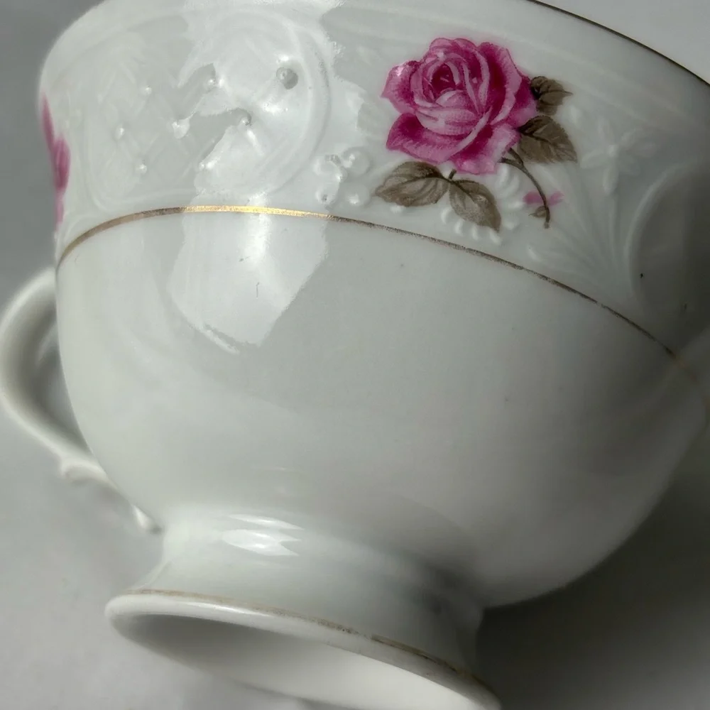 Bavaria Schumann Artzberg Germany Roses and Buds tea cup
